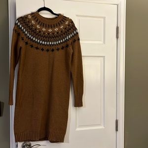 J. crew sweater dress. Size small. Barely worn
